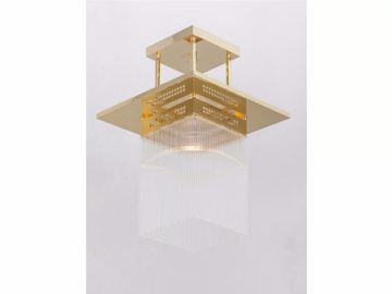 HOFFMANN II - Handmade brass pendant lamp by Patinas Lighting - view 3